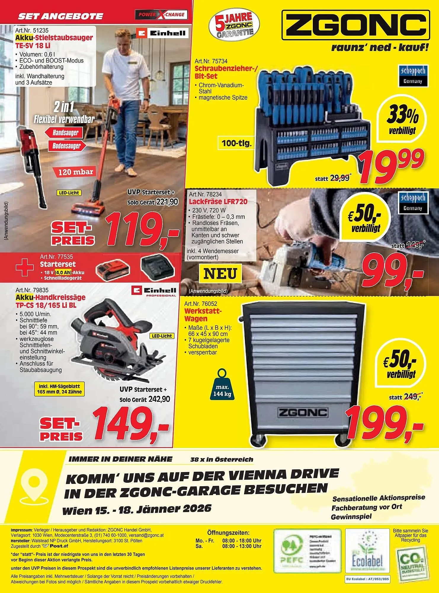 Zgonc Flugblatt von 1. Jänner bis 26. Jänner 2026 - Flugblätt seite  24