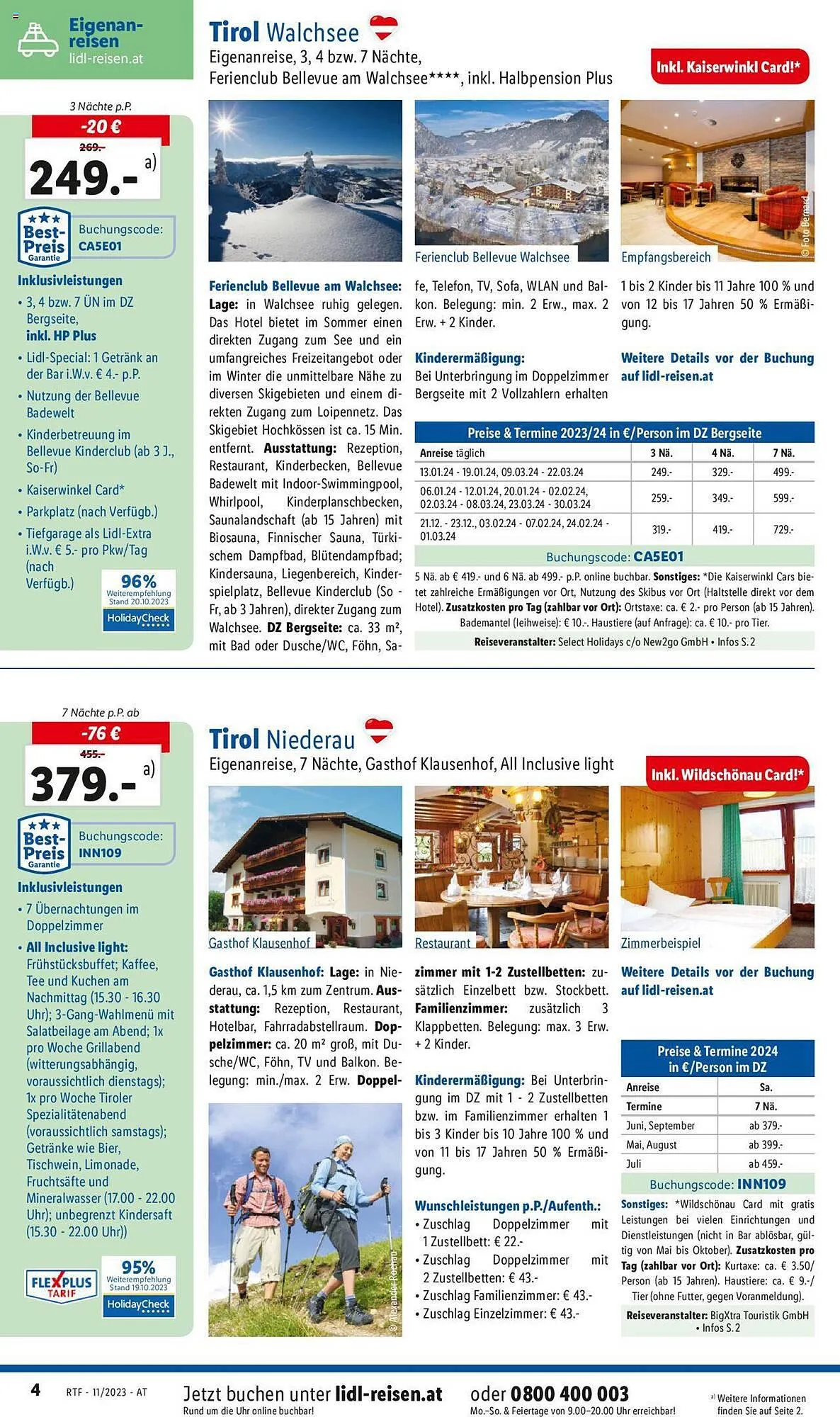 Lidl Flugblatt von 15. November bis 15. Dezember 2023 - Flugblätt seite 4