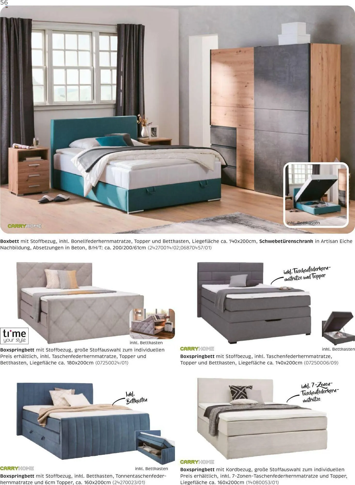 XXXLutz Flugblatt von 5. Juli bis 31. Mai 2024 - Flugblätt seite 56