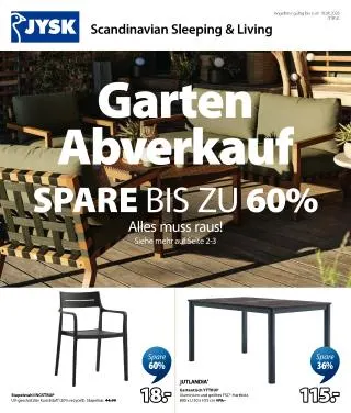 JYSK Flugblatt von 30. Juli bis 18. August 2026 - Flugblätt seite  2