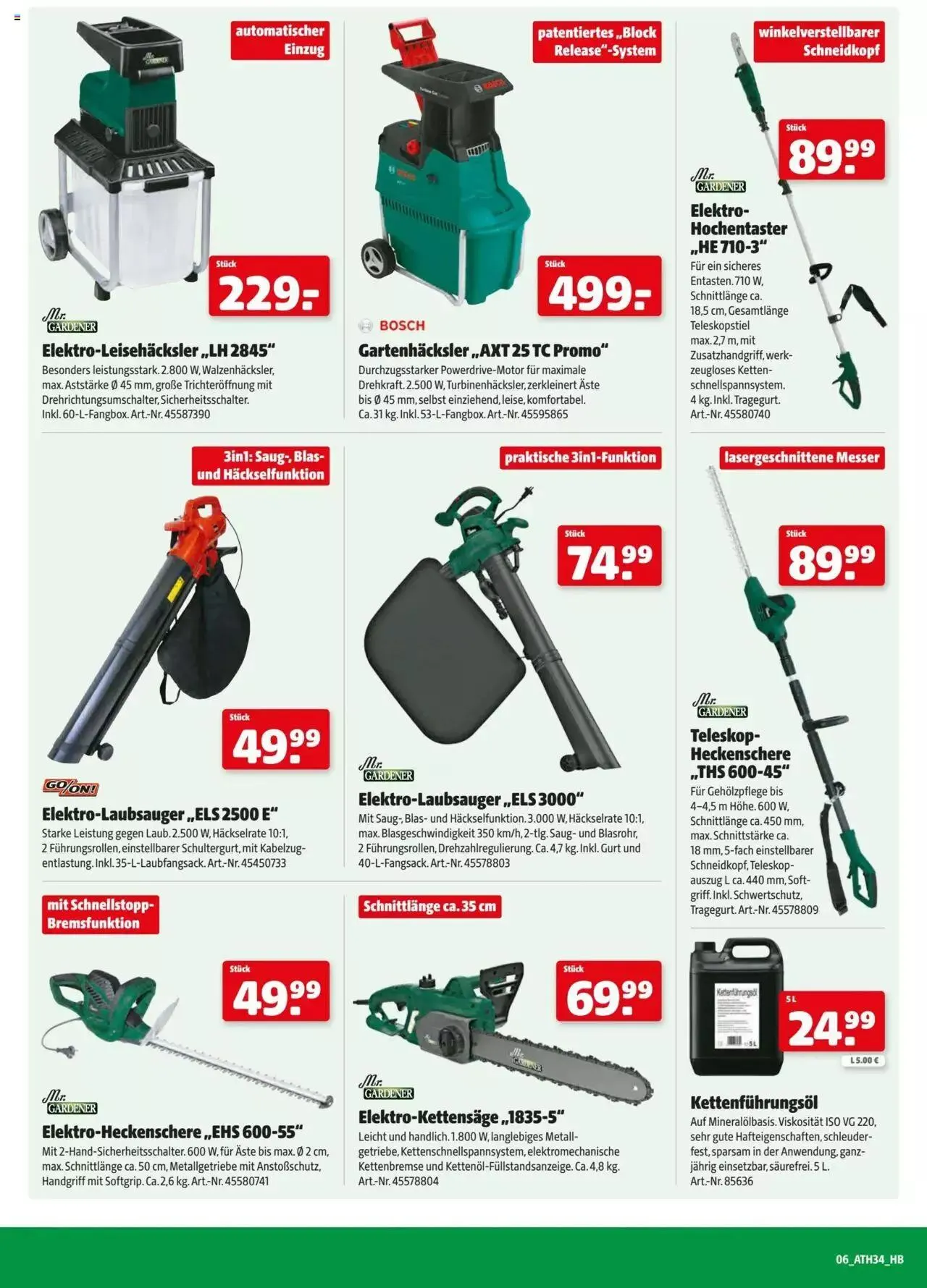 Hagebau Flugblatt von 28. September bis 7. Oktober 2023 - Flugblätt seite  6