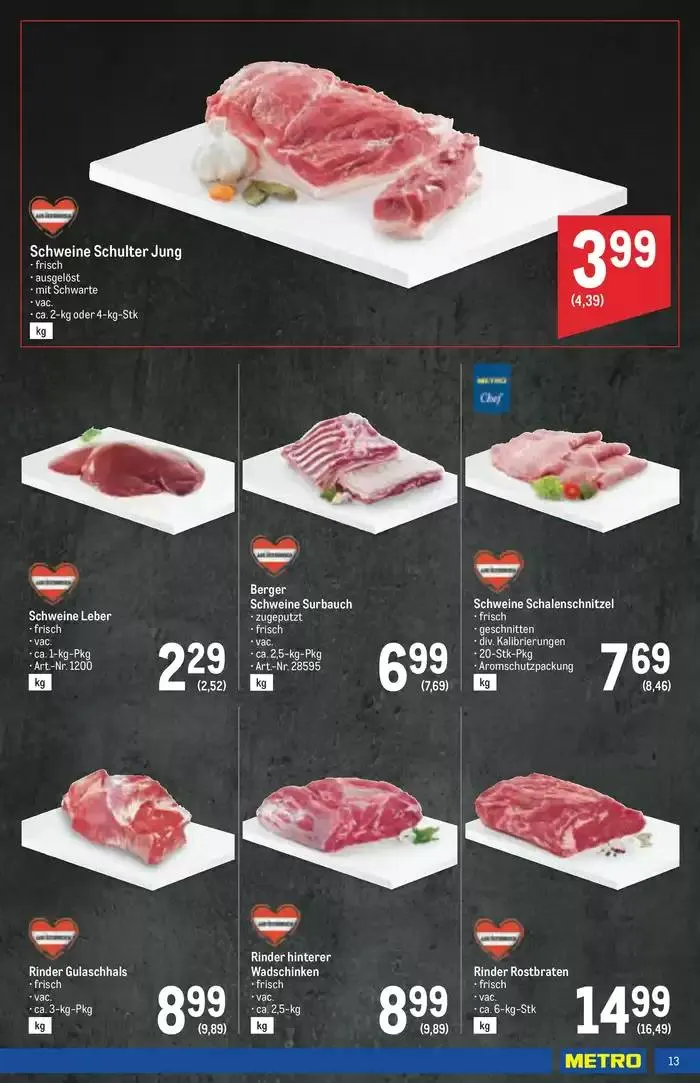 Top-Angebote für Sparfüchse von 8. Jänner bis 22. Jänner 2025 - Flugblätt seite 13