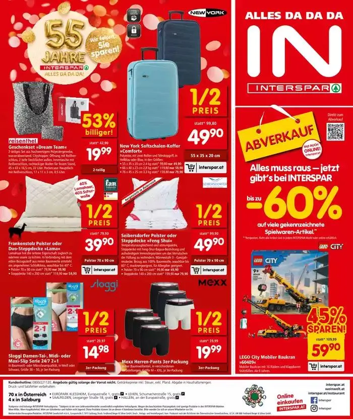 Rabatte und Aktionen von 29. Dezember bis 12. Jänner 2025 - Flugblätt seite  13