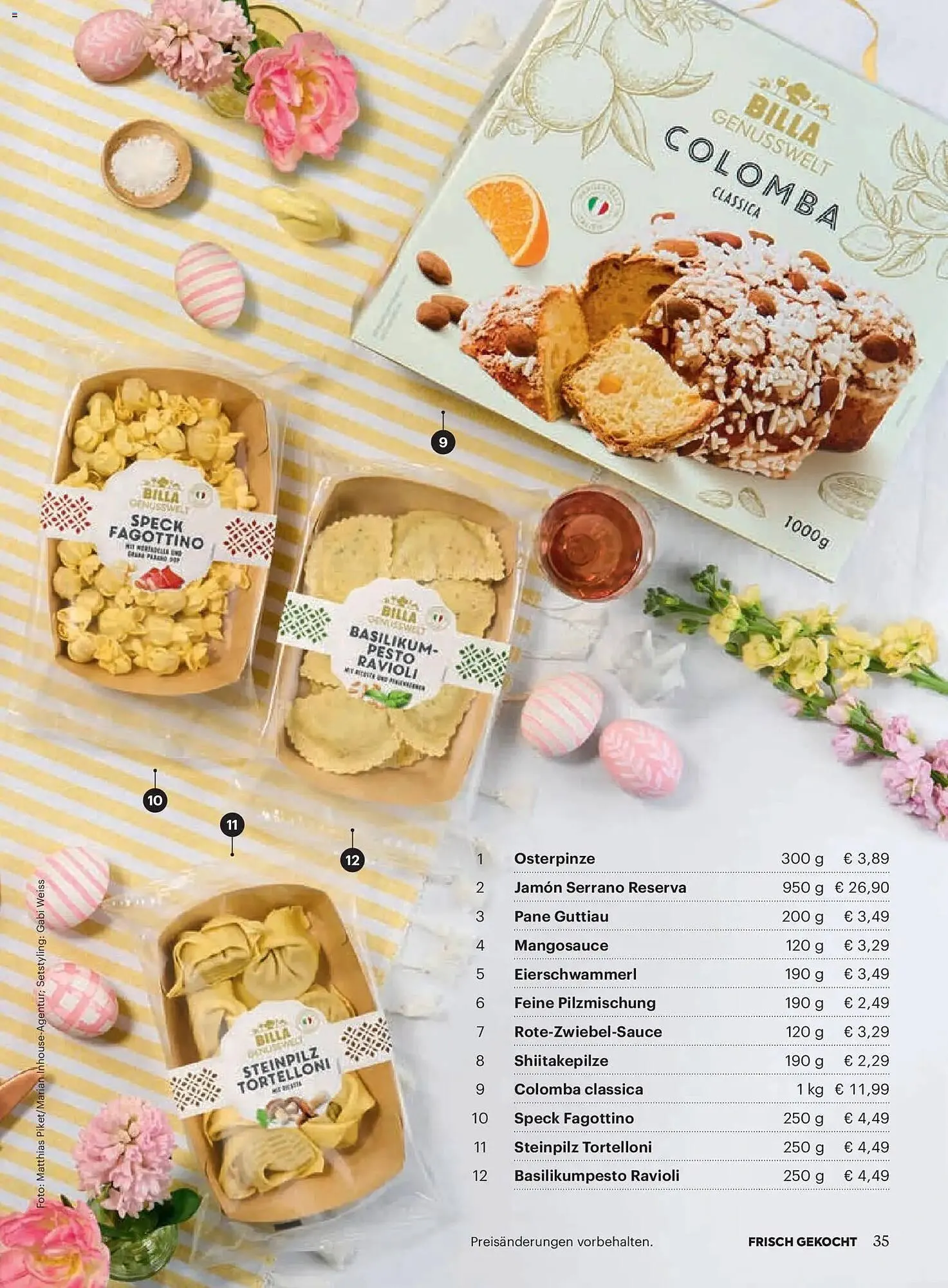 Billa Flugblatt von 1. März bis 30. April 2026 - Flugblätt seite  33