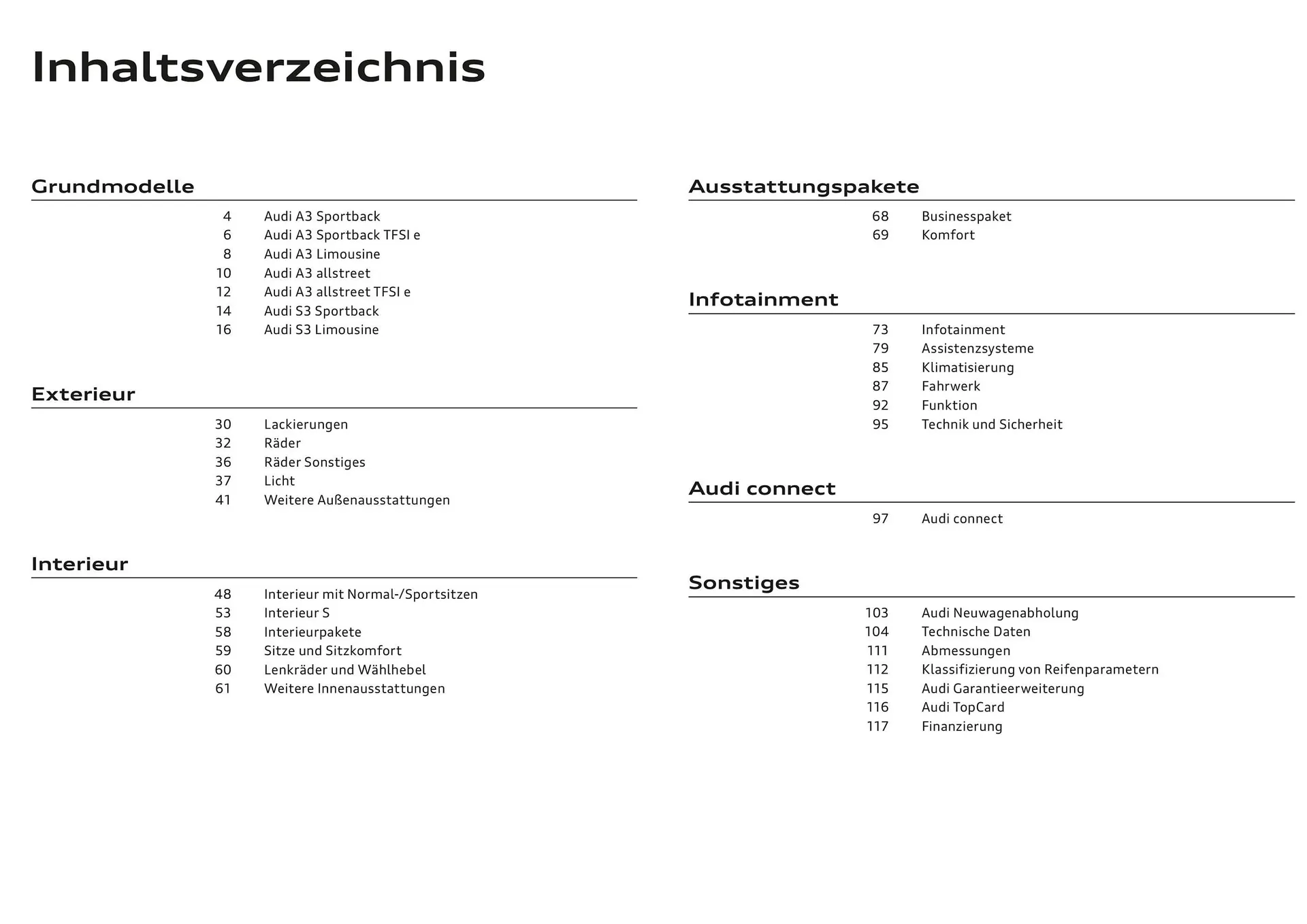 Audi Flugblatt von 20. November bis 22. Juli 2026 - Flugblätt seite  3