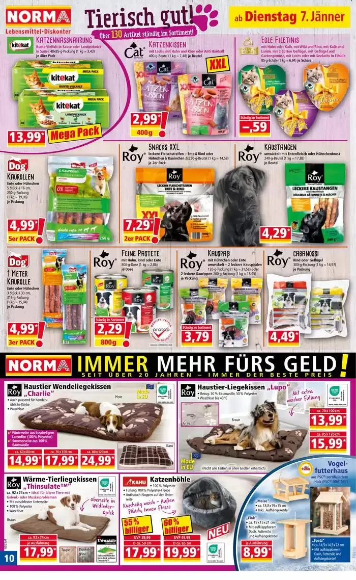 Exklusive Schnäppchen von 7. Jänner bis 11. Jänner 2025 - Flugblätt seite 10