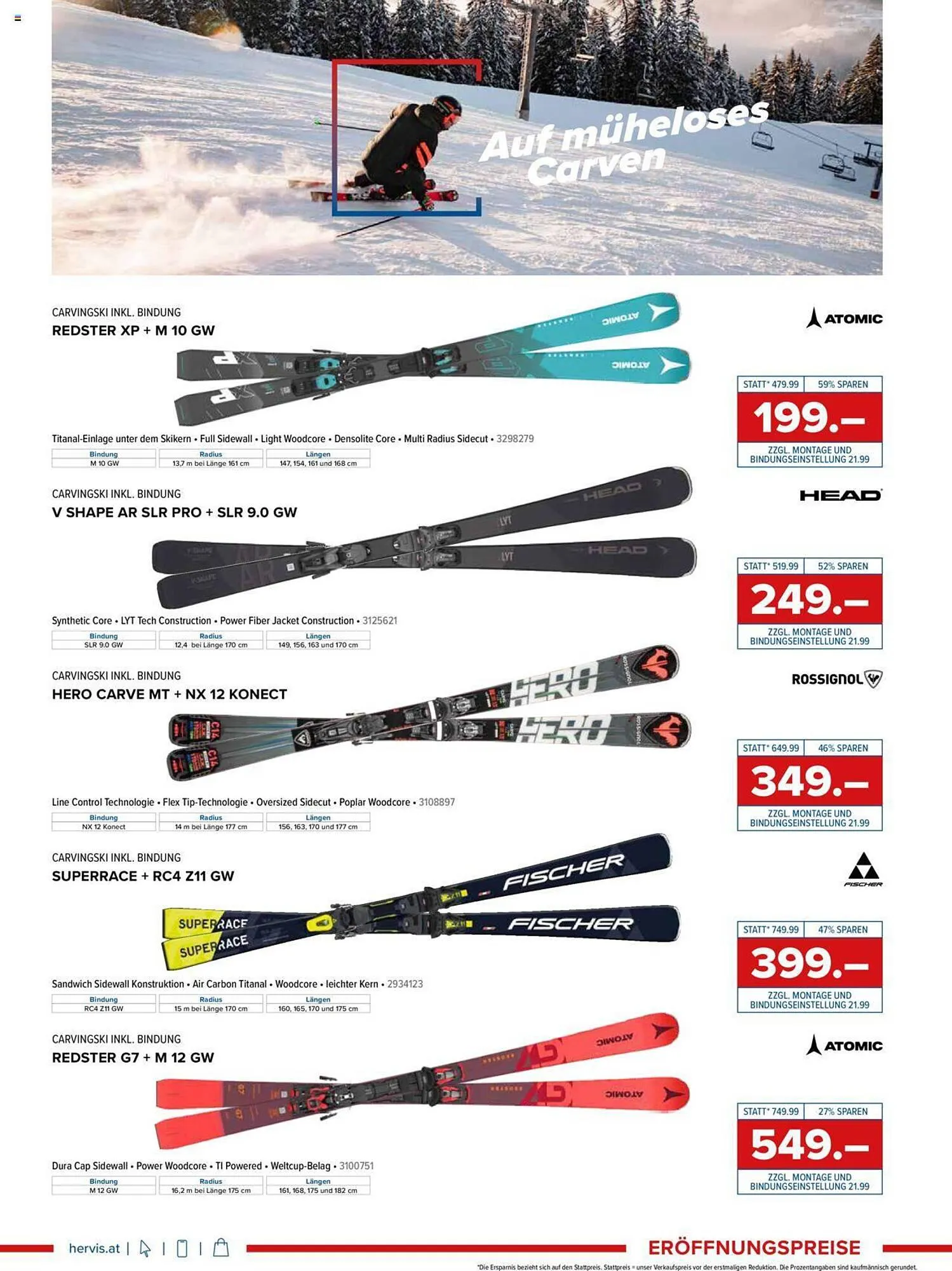 Hervis Flugblatt von 9. November bis 11. November 2023 - Flugblätt seite  6