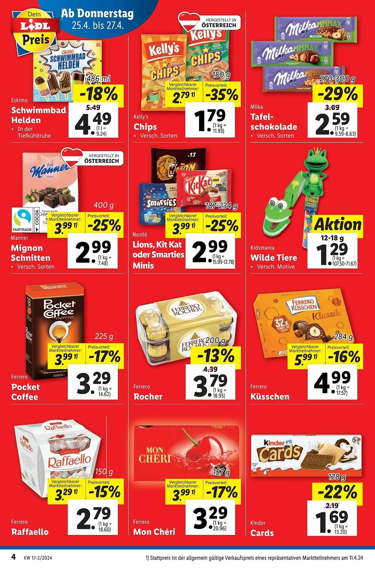 Lidl Flugblatt von 24. April bis 30. April 2024 - Flugblätt seite 4