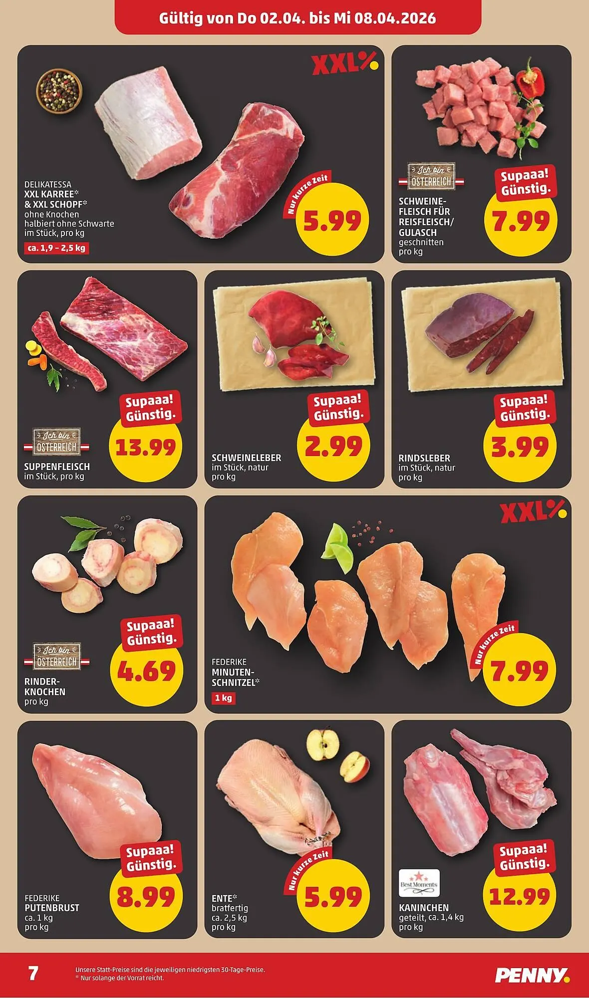 PENNY Flugblatt von 2. April bis 8. April 2026 - Flugblätt seite  7