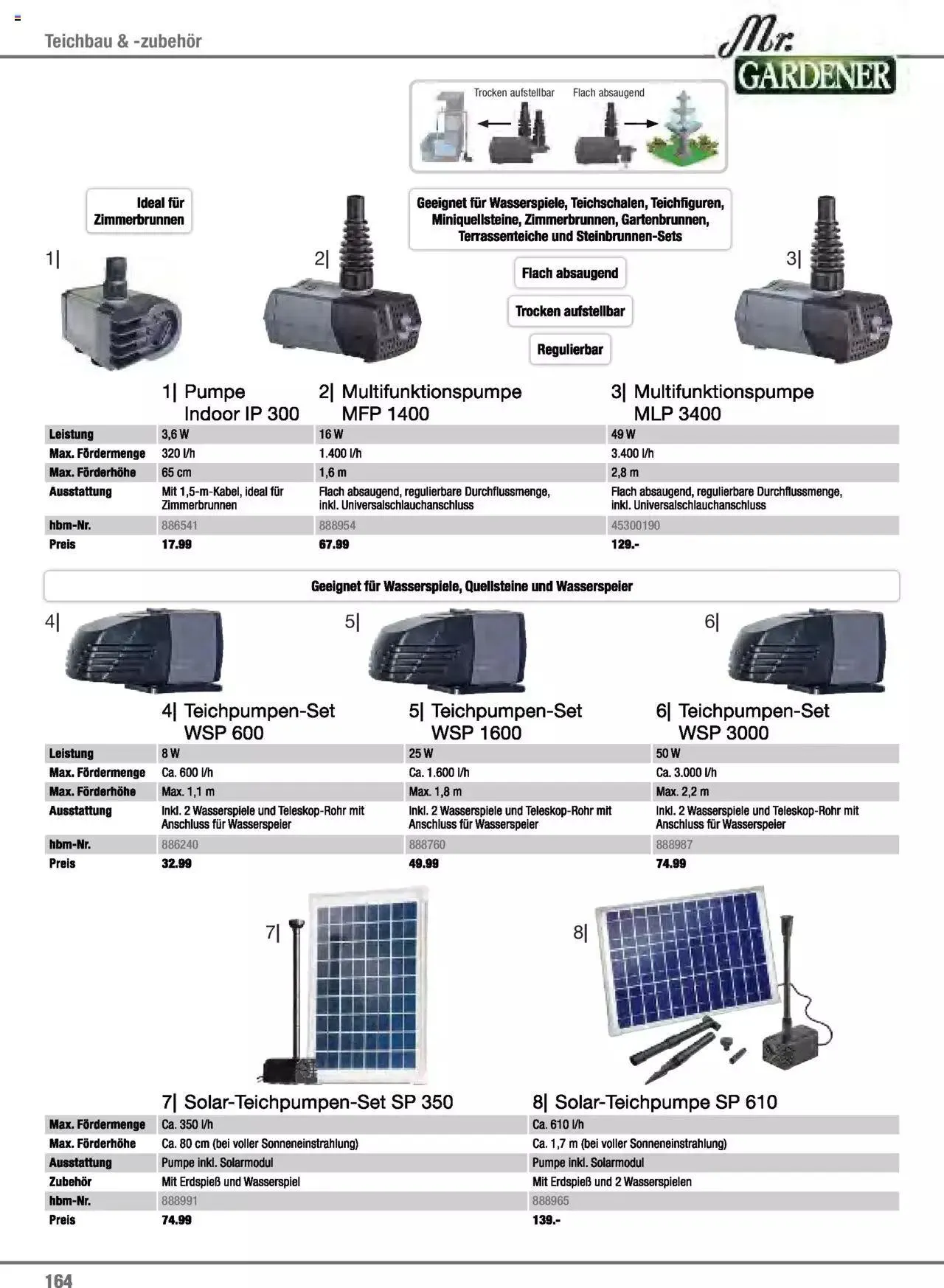 Hagebau Gartenjahr 2023 von 7. März bis 31. Dezember 2023 - Flugblätt seite 164