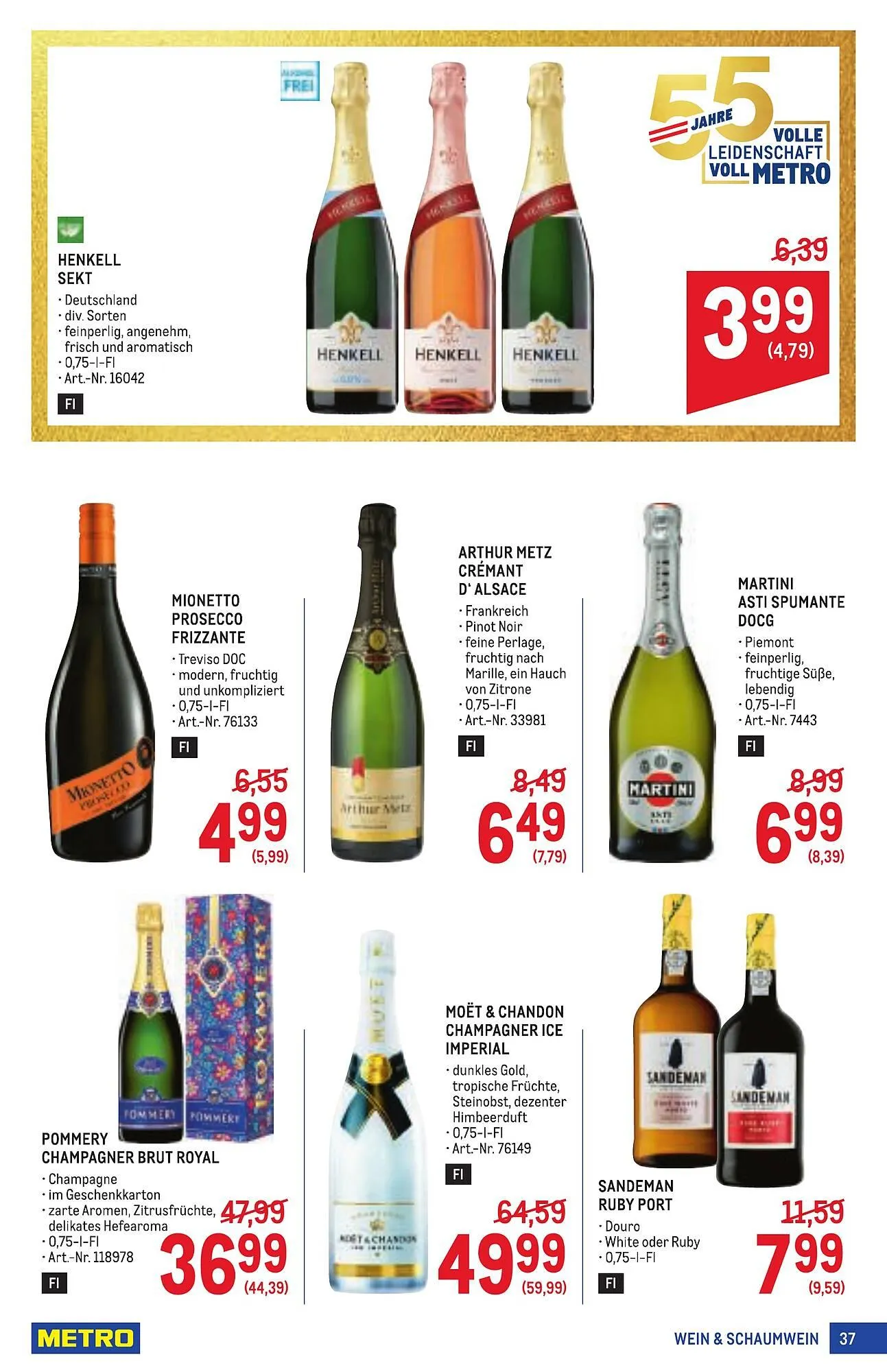 Metro Flugblatt von 16. April bis 29. April 2026 - Flugblätt seite  37