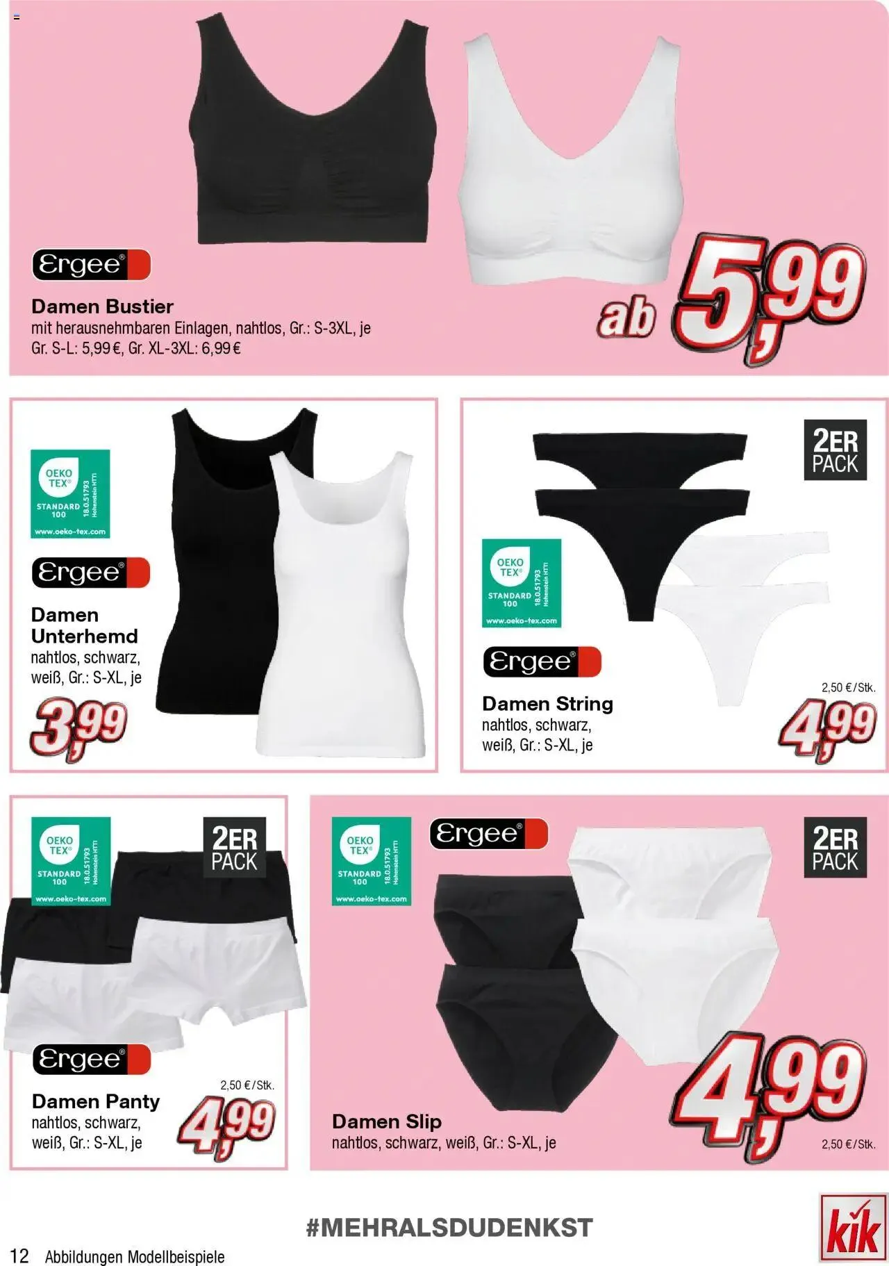 Kik Prospekt aktuell von 16. September bis 31. Dezember 2024 - Flugblätt seite 12