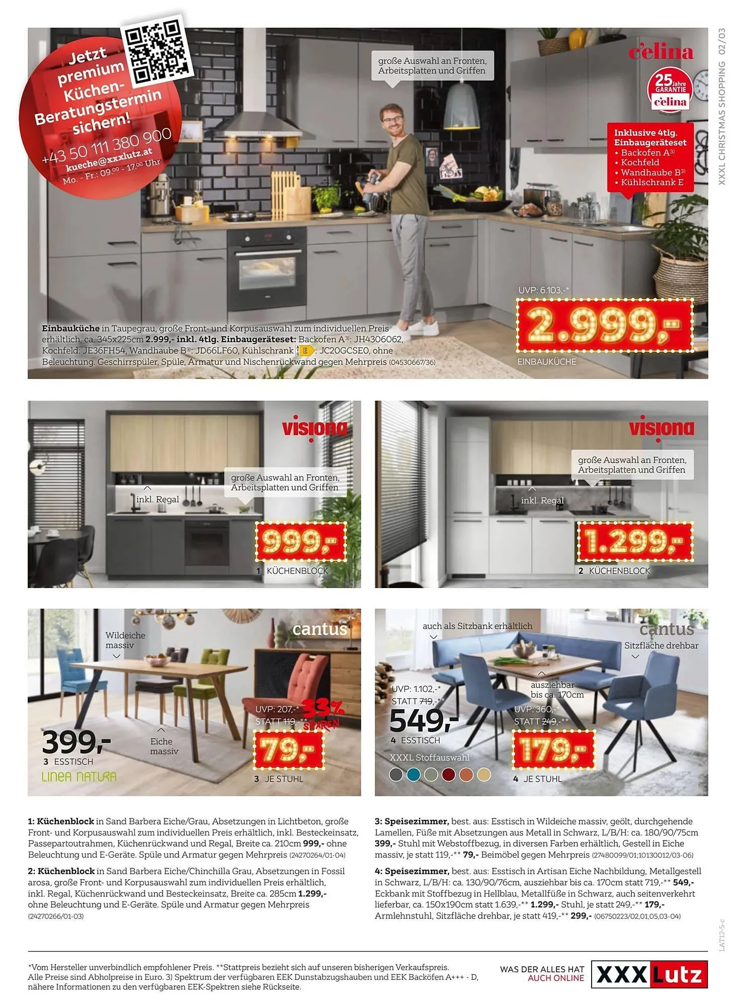 XXXLutz Prospekt von 2. Dezember bis 10. Dezember 2025 - Flugblätt seite  3