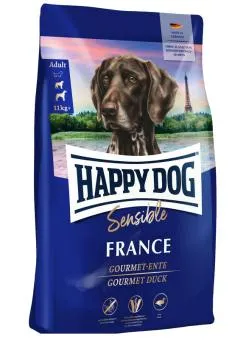 HAPPY DOG Sensible France mit Ente 1 kg