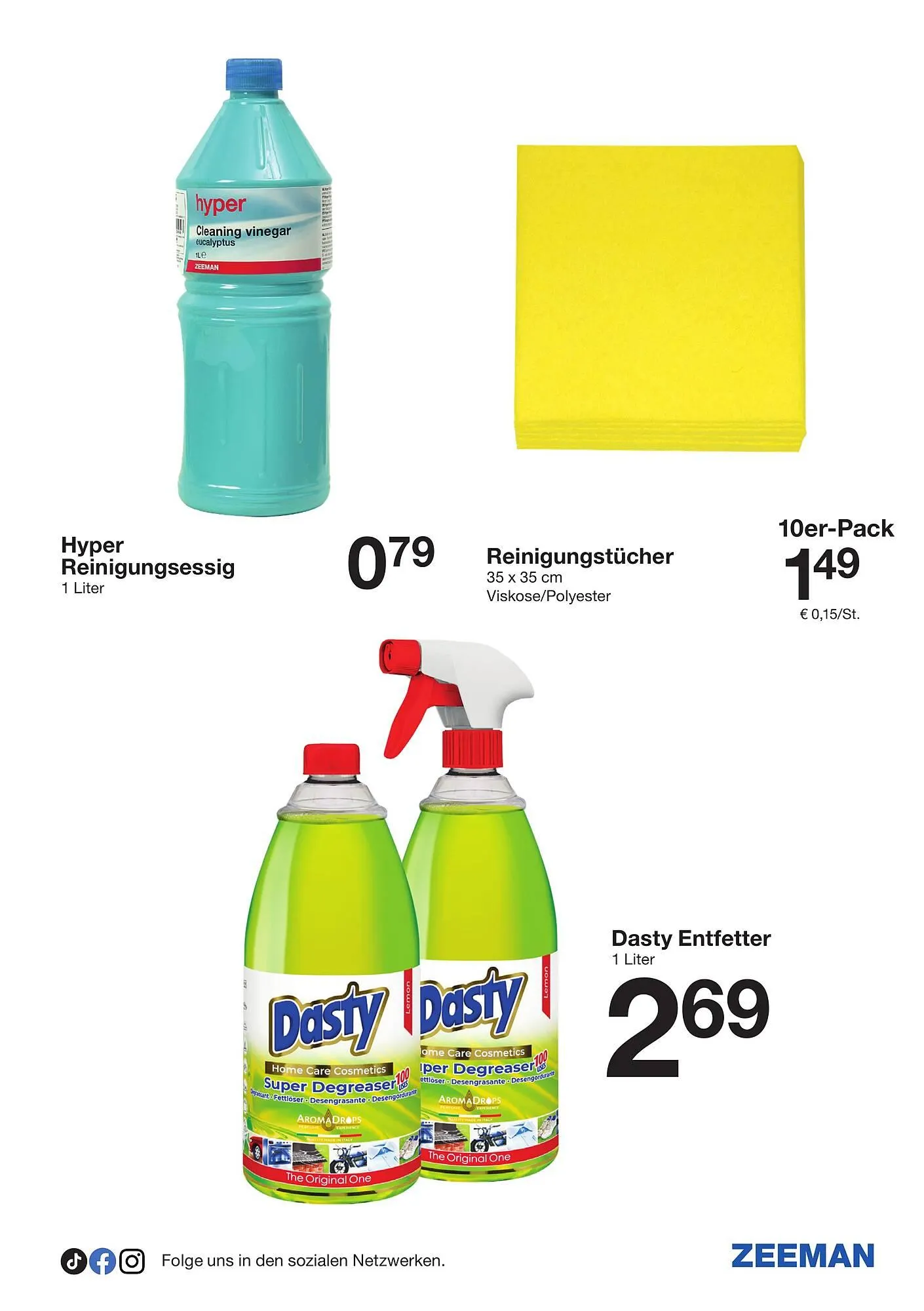 Zeeman Prospekt von 27. Dezember bis 9. Jänner 2026 - Flugblätt seite  5