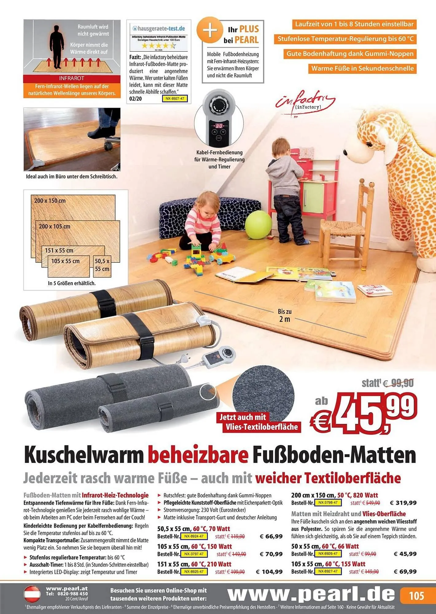 Pearl Flugblatt von 31. August bis 28. September 2024 - Flugblätt seite  105