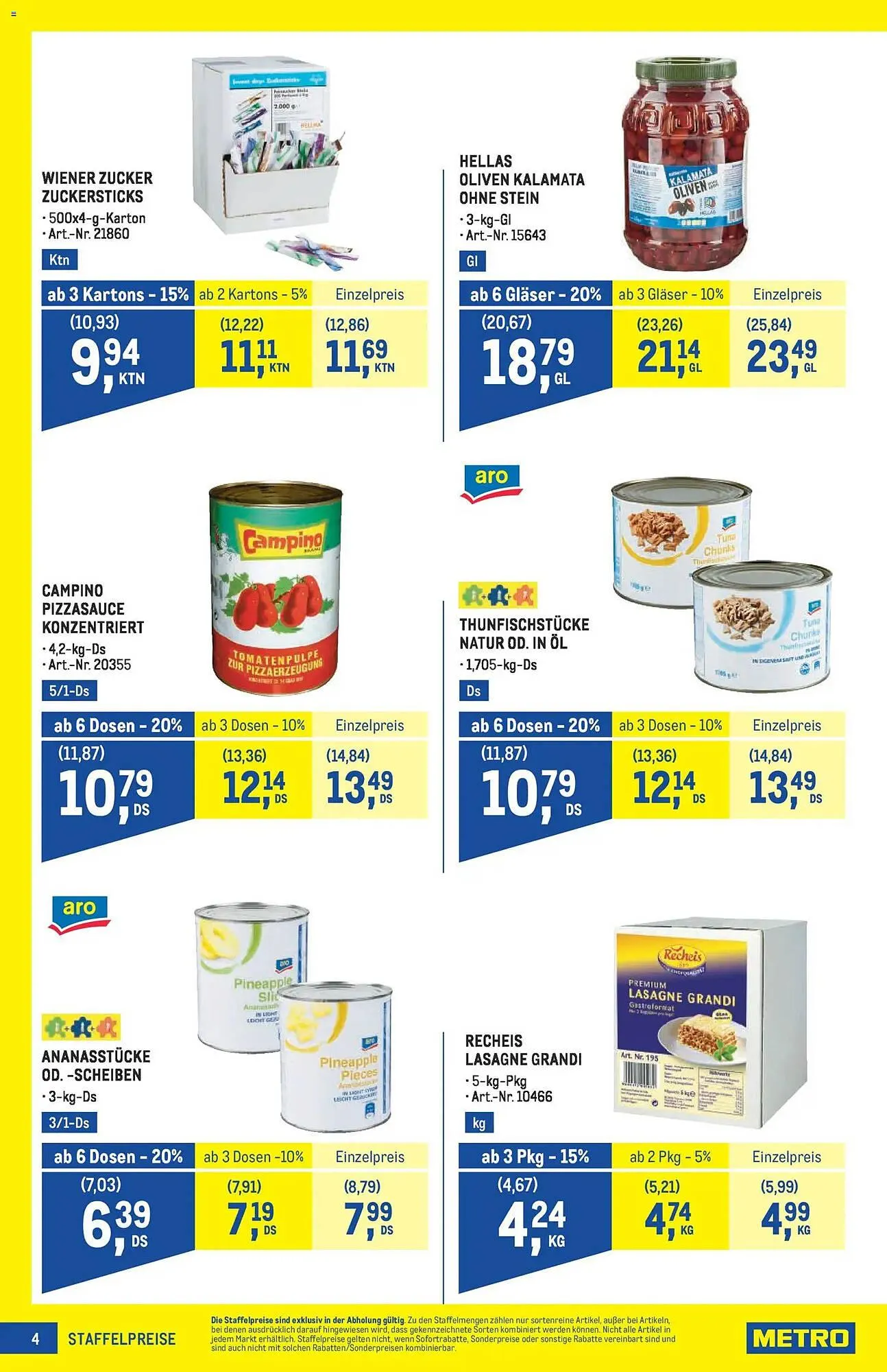 Metro Flugblatt von 8. Jänner bis 21. Jänner 2026 - Flugblätt seite  4