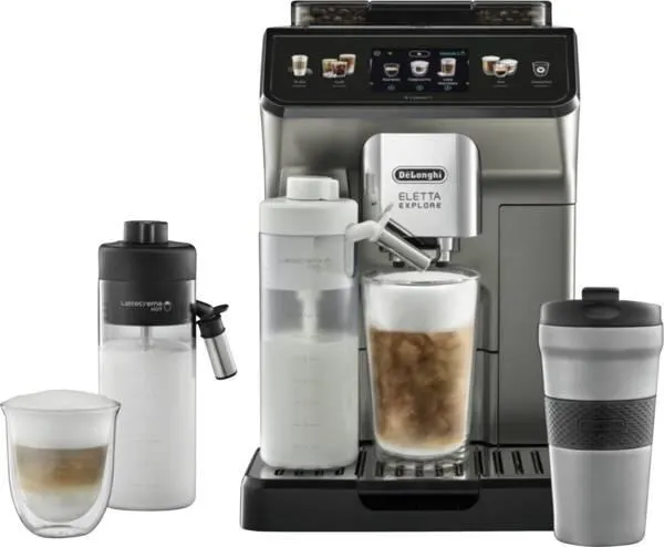 De´Longhi Kaffeevollautomat ECAM 450.86.T ELETTA EXPLORE Col - Titan