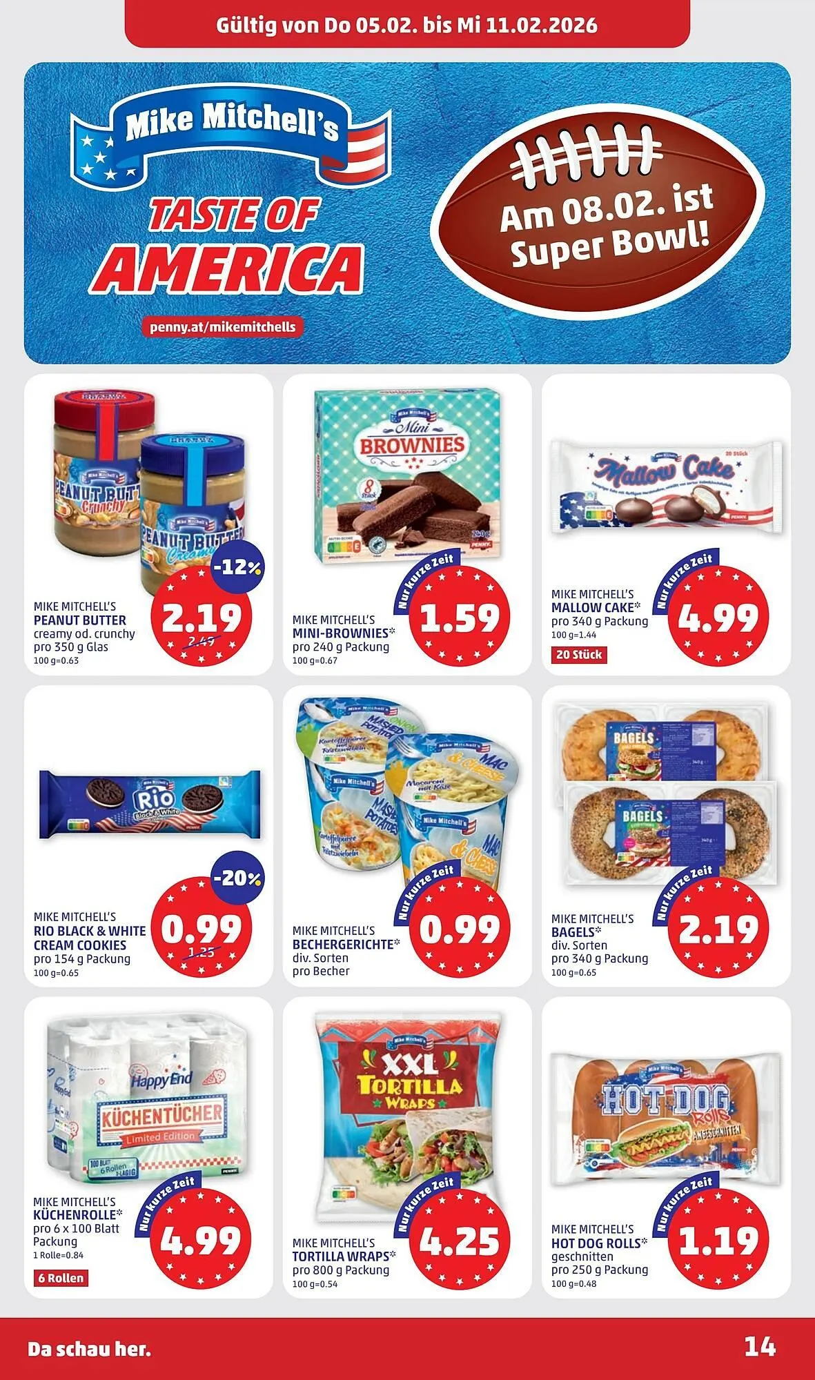 PENNY Flugblatt von 5. Februar bis 11. Februar 2026 - Flugblätt seite  14