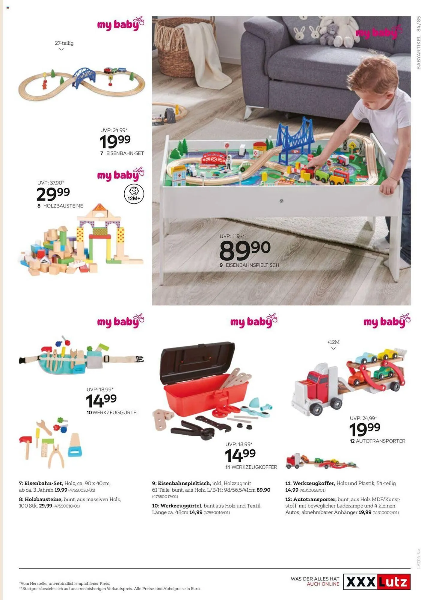 XXXLutz Flugblatt von 18. April bis 31. Dezember 2023 - Flugblätt seite  85