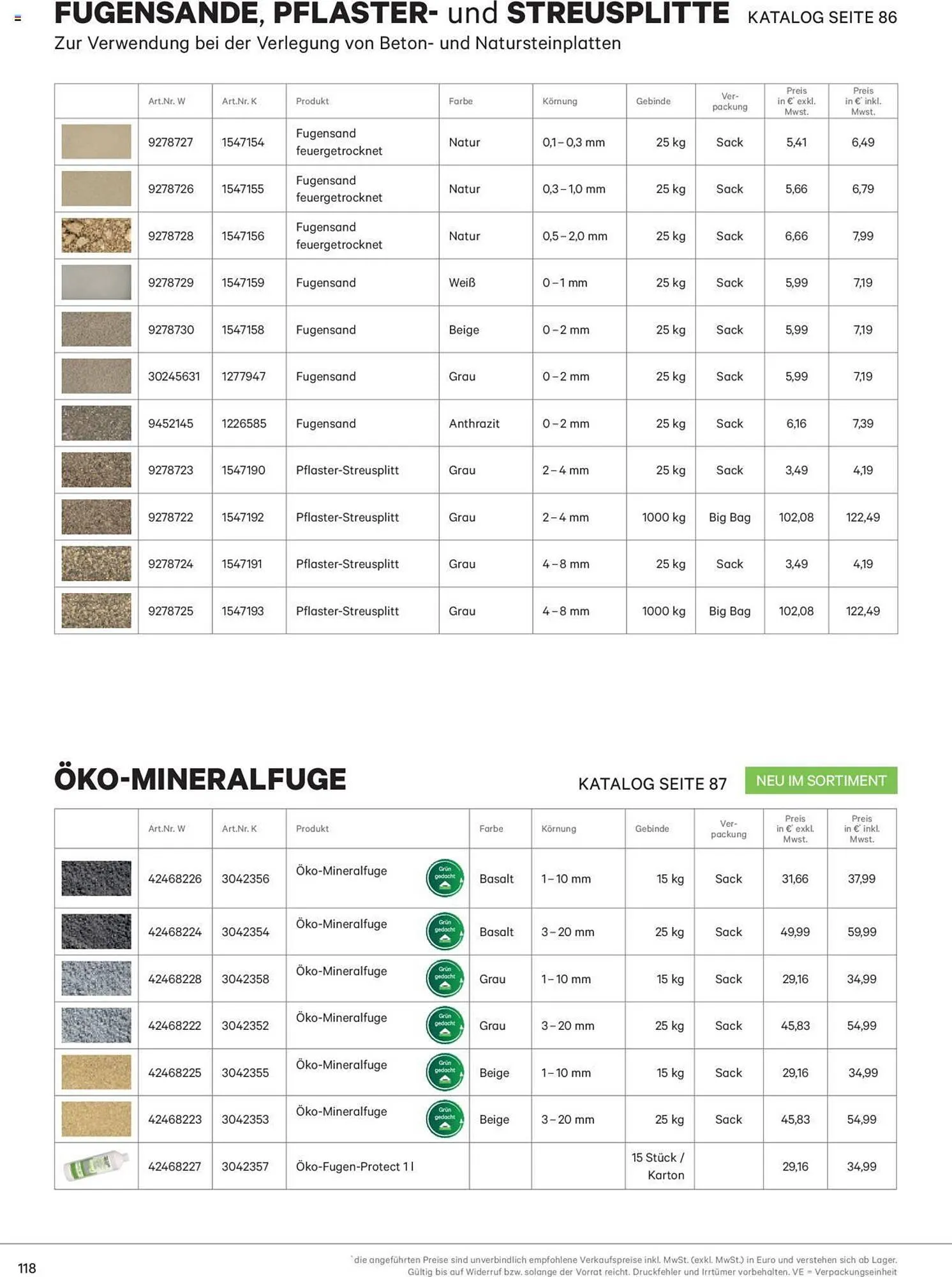 Lagerhaus Flugblatt von 2. März bis 31. Dezember 2023 - Flugblätt seite 118