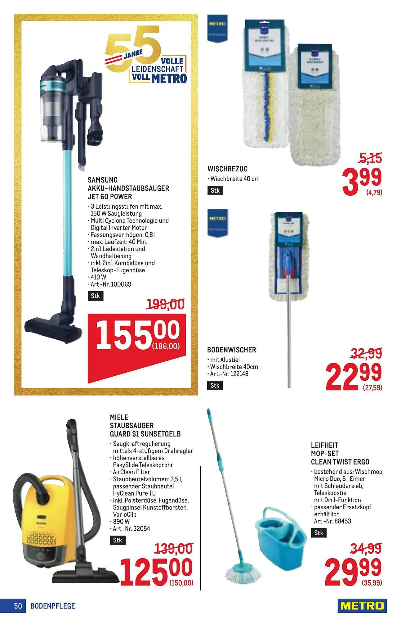 Metro Flugblatt von 16. April bis 29. April 2026 - Flugblätt seite  50