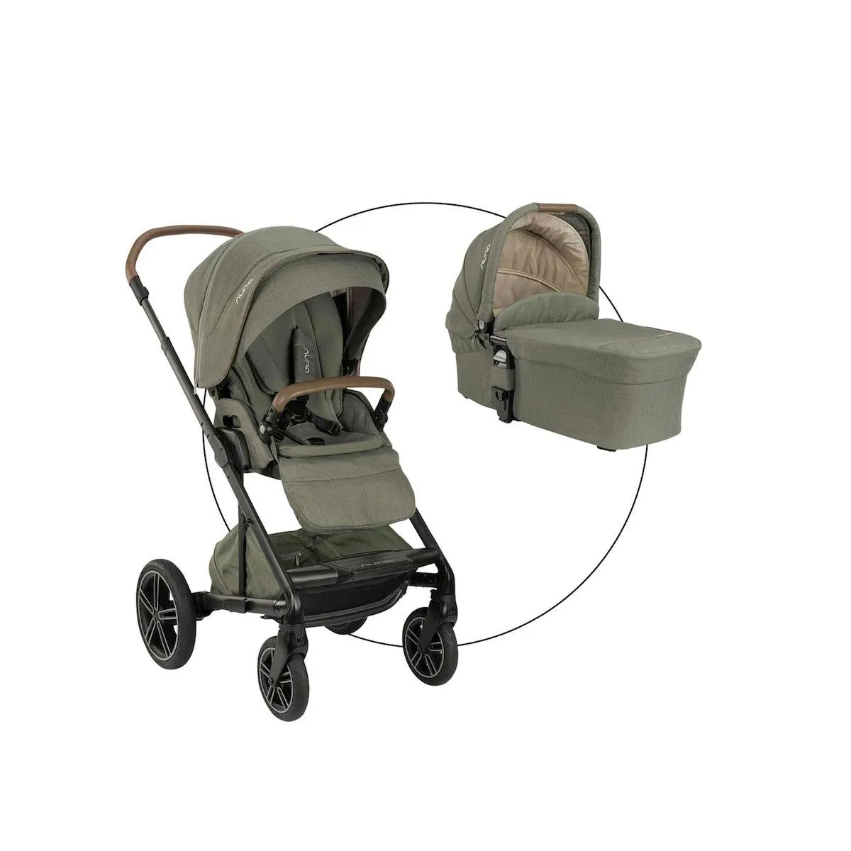 Kombikinderwagen MIXX next pine