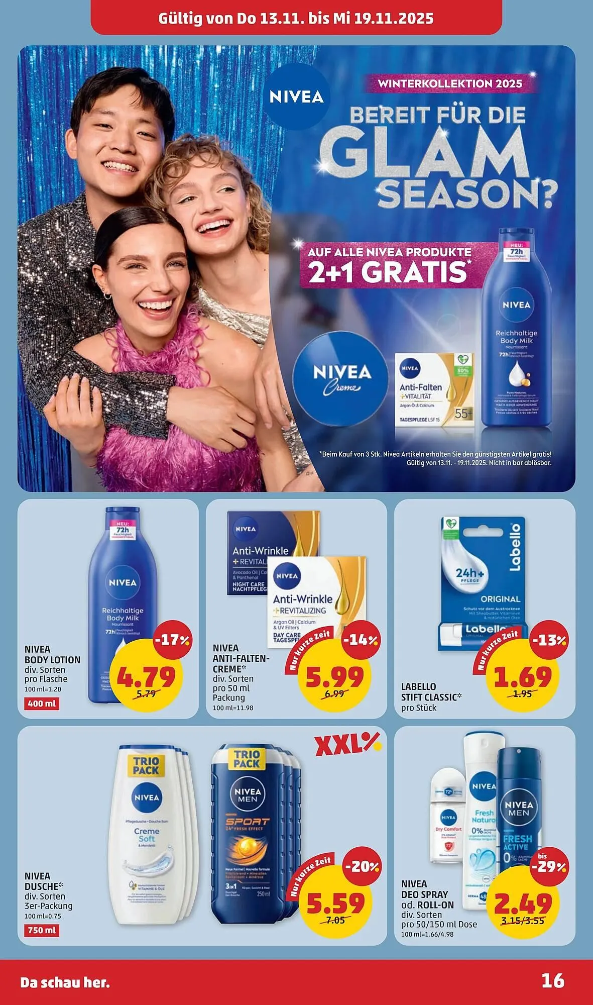 PENNY Flugblatt von 13. November bis 19. November 2025 - Flugblätt seite  16