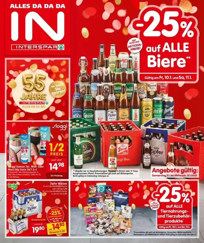 Top-Deals für alle Kunden von 7. Jänner bis 14. Jänner 2025 - Flugblätt seite 1