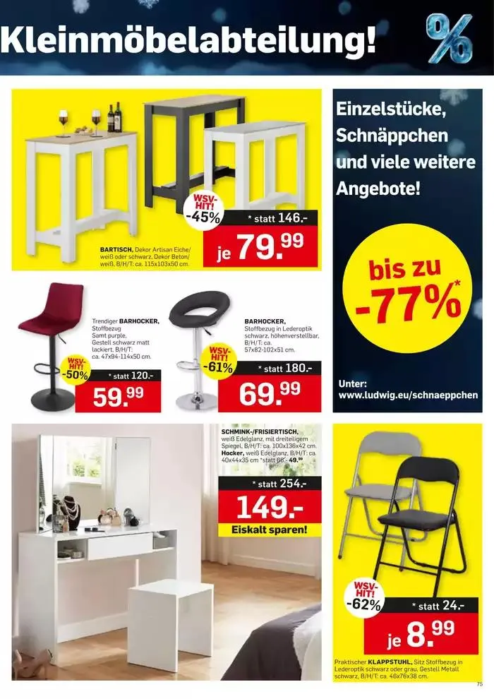 Exklusive Deals für unsere Kunden von 26. Dezember bis 9. Jänner 2025 - Flugblätt seite  72