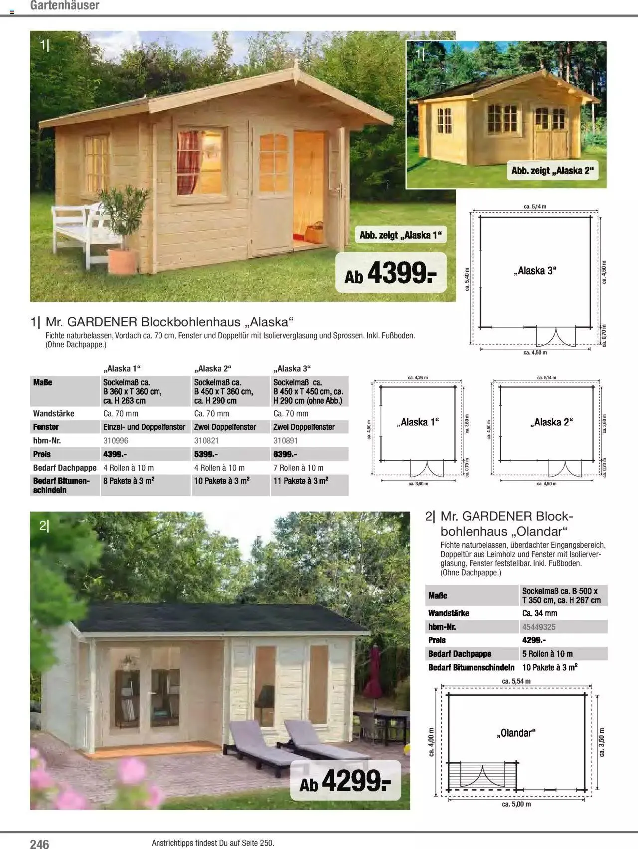 Hagebau Gartenjahr 2023 von 7. März bis 31. Dezember 2023 - Flugblätt seite  246