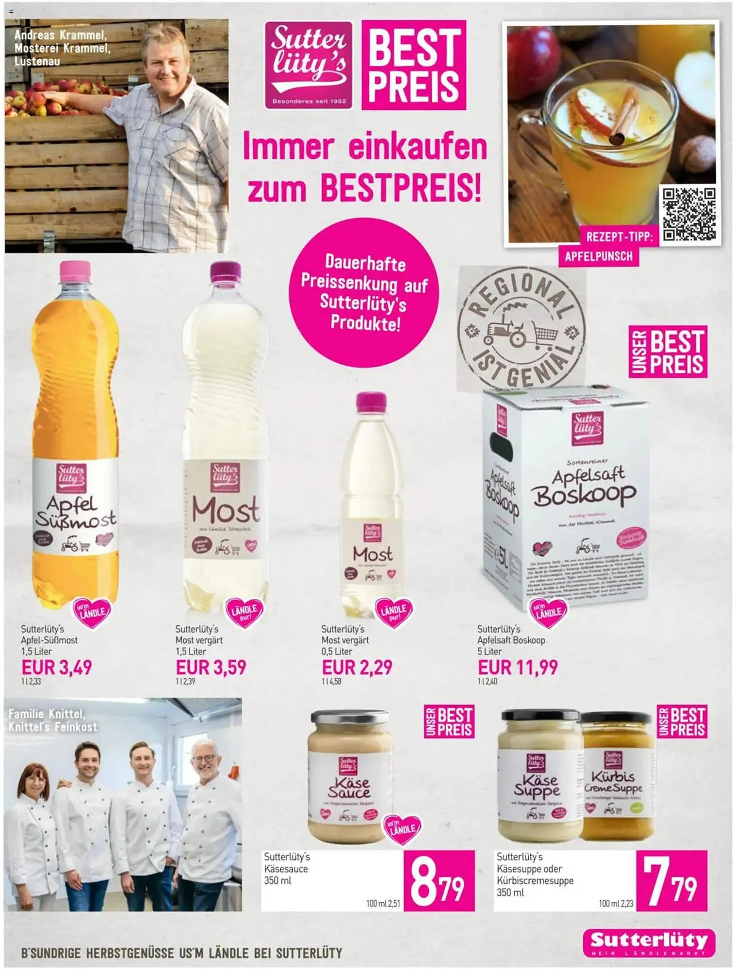 Sutterlüty Flugblatt von 30. Oktober bis 4. November 2025 - Flugblätt seite  13