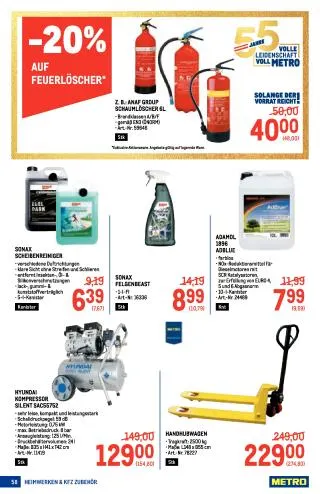METRO Flugblatt Food - Metro Profi von 3. September bis 16. September 2026 - Flugblätt seite  58