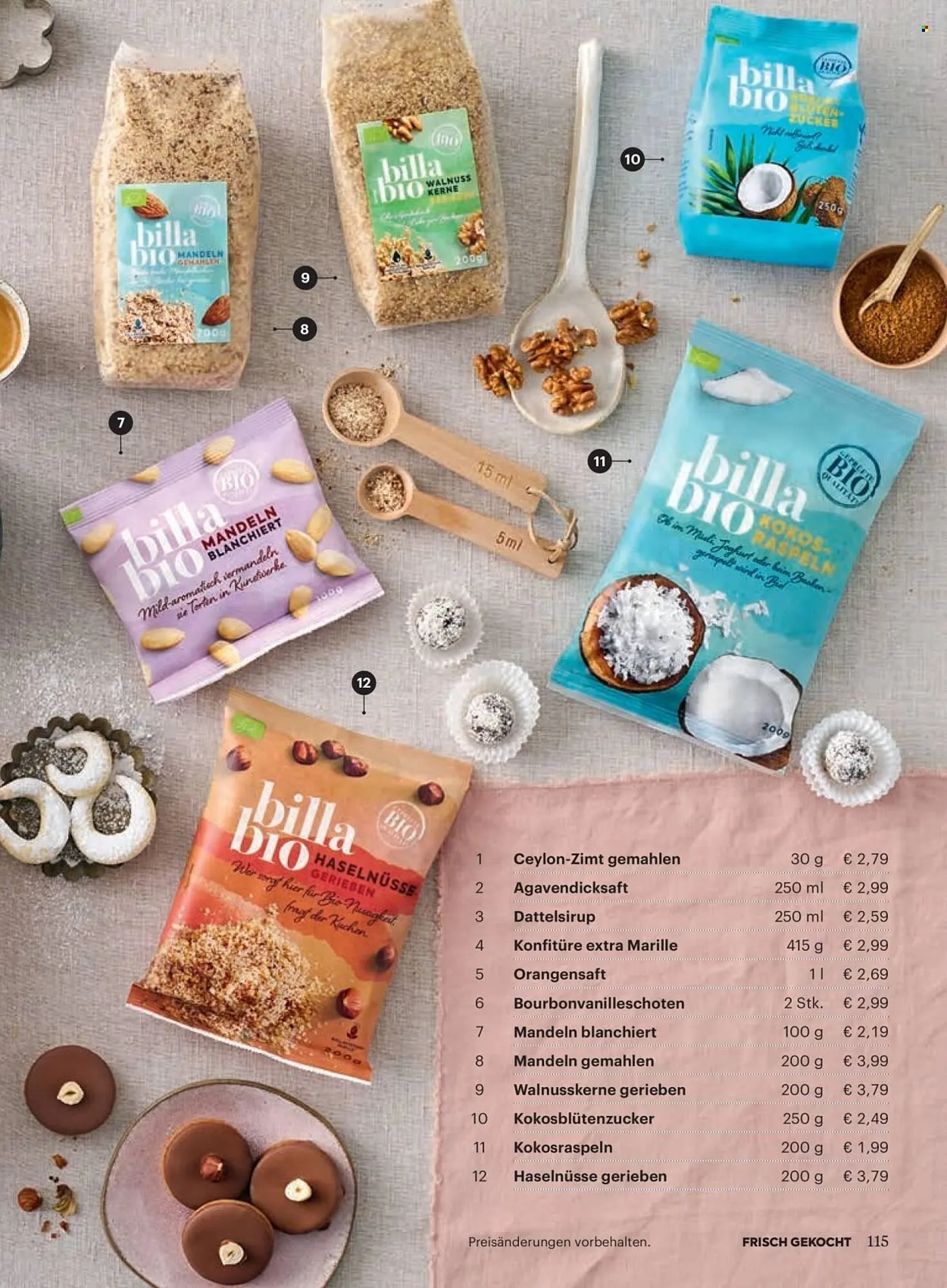 Billa Flugblatt von 1. November bis 30. November 2025 - Flugblätt seite 111