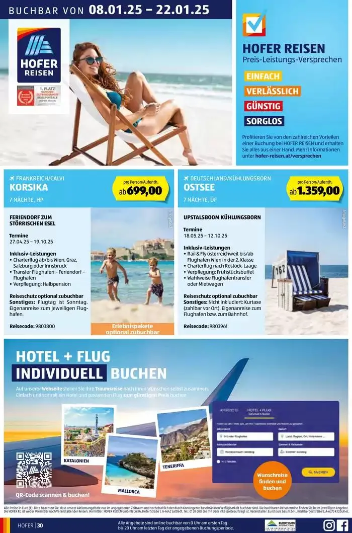 Blättern Sie online im HOFER Flugblatt von 8. Jänner bis 15. Jänner 2025 - Flugblätt seite 34
