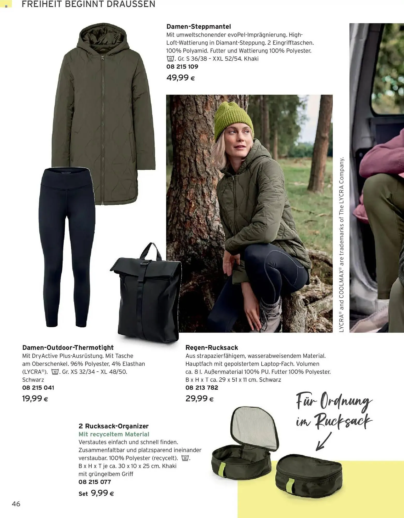 Tchibo Eduscho Flugblatt von 1. Jänner bis 31. Jänner 2026 - Flugblätt seite  46