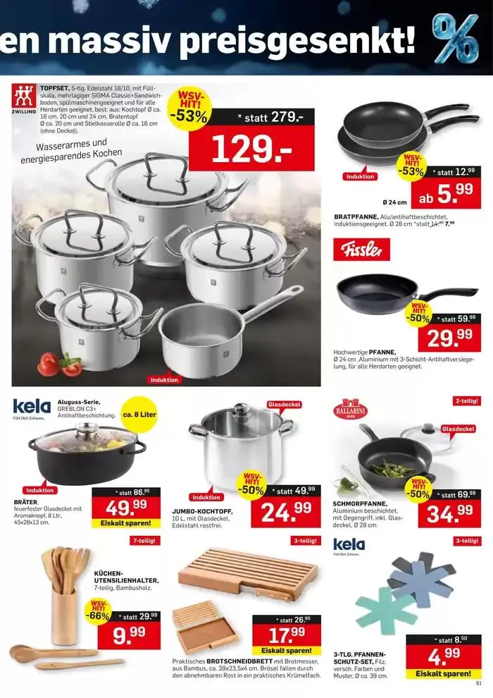 Exklusive Deals für unsere Kunden von 26. Dezember bis 9. Jänner 2025 - Flugblätt seite  79