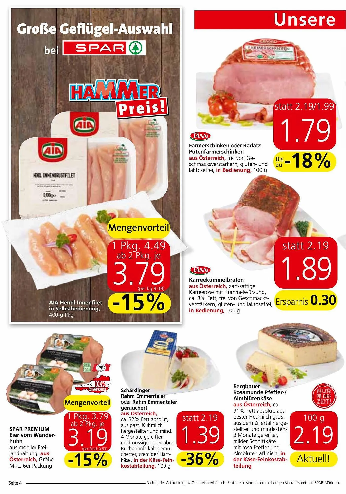 Interspar Flugblatt von 19. Oktober bis 24. Oktober 2023 - Flugblätt seite 4