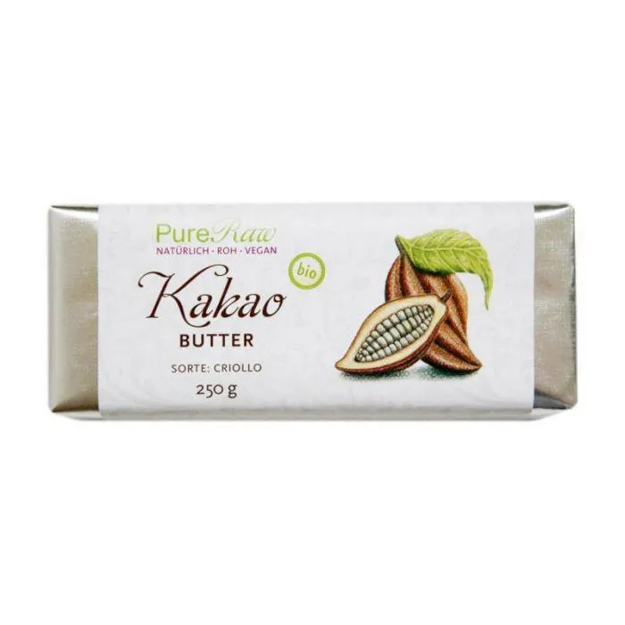 PureRaw Kakaobutter 250g