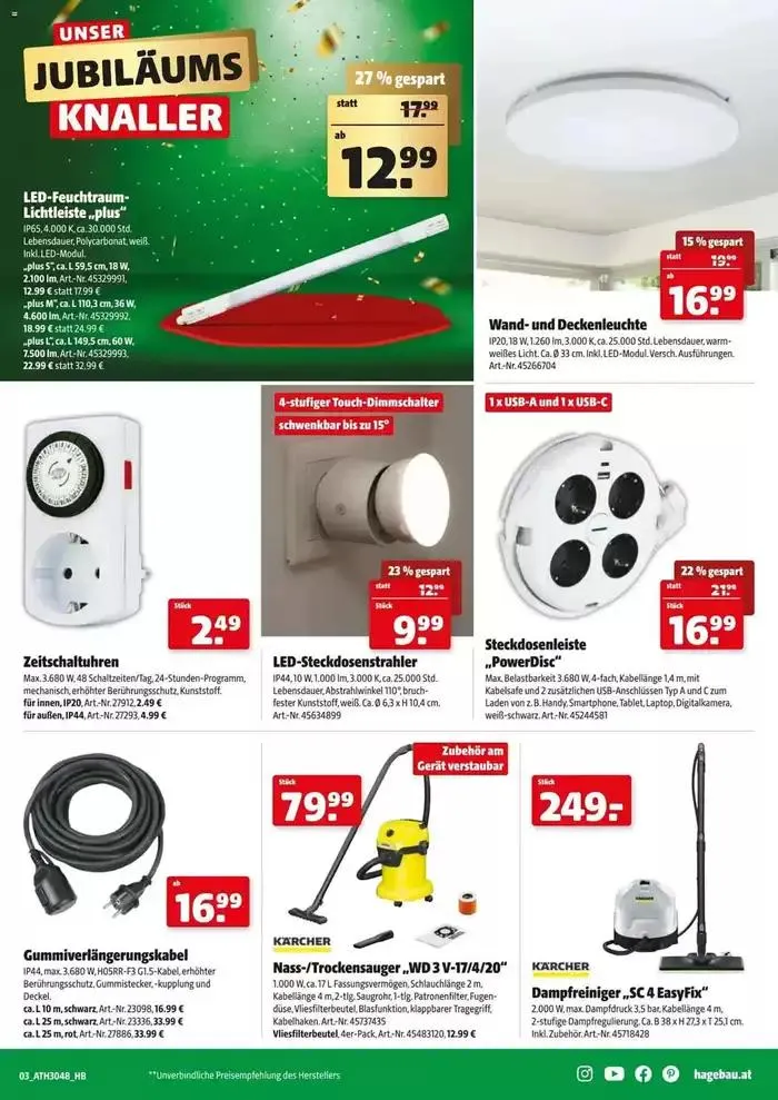 Tolles Angebot für alle Kunden von 21. November bis 5. Dezember 2024 - Flugblätt seite 9