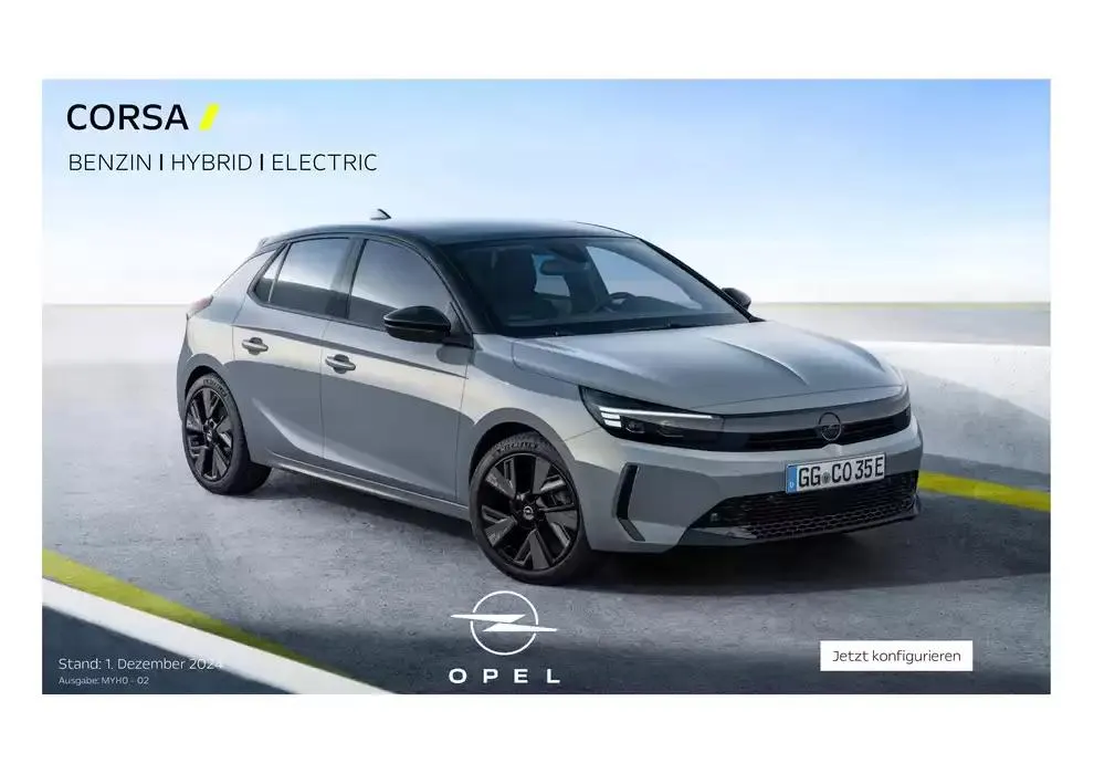 Opel - von 30. November bis 14. Dezember 2024 - Flugblätt seite 1