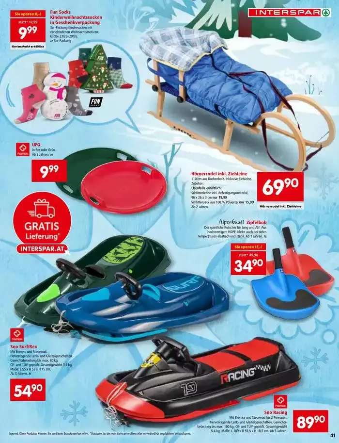 Tolles Angebot für alle Kunden von 29. Oktober bis 12. November 2024 - Flugblätt seite 41