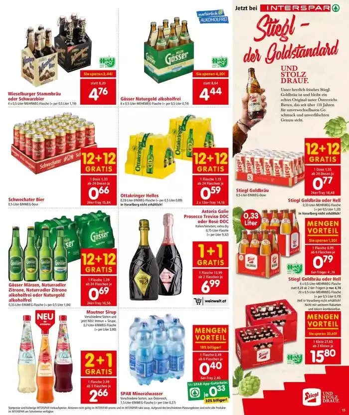 Aktuelle Deals und Angebote von 23. Jänner bis 6. Februar 2025 - Flugblätt seite 15