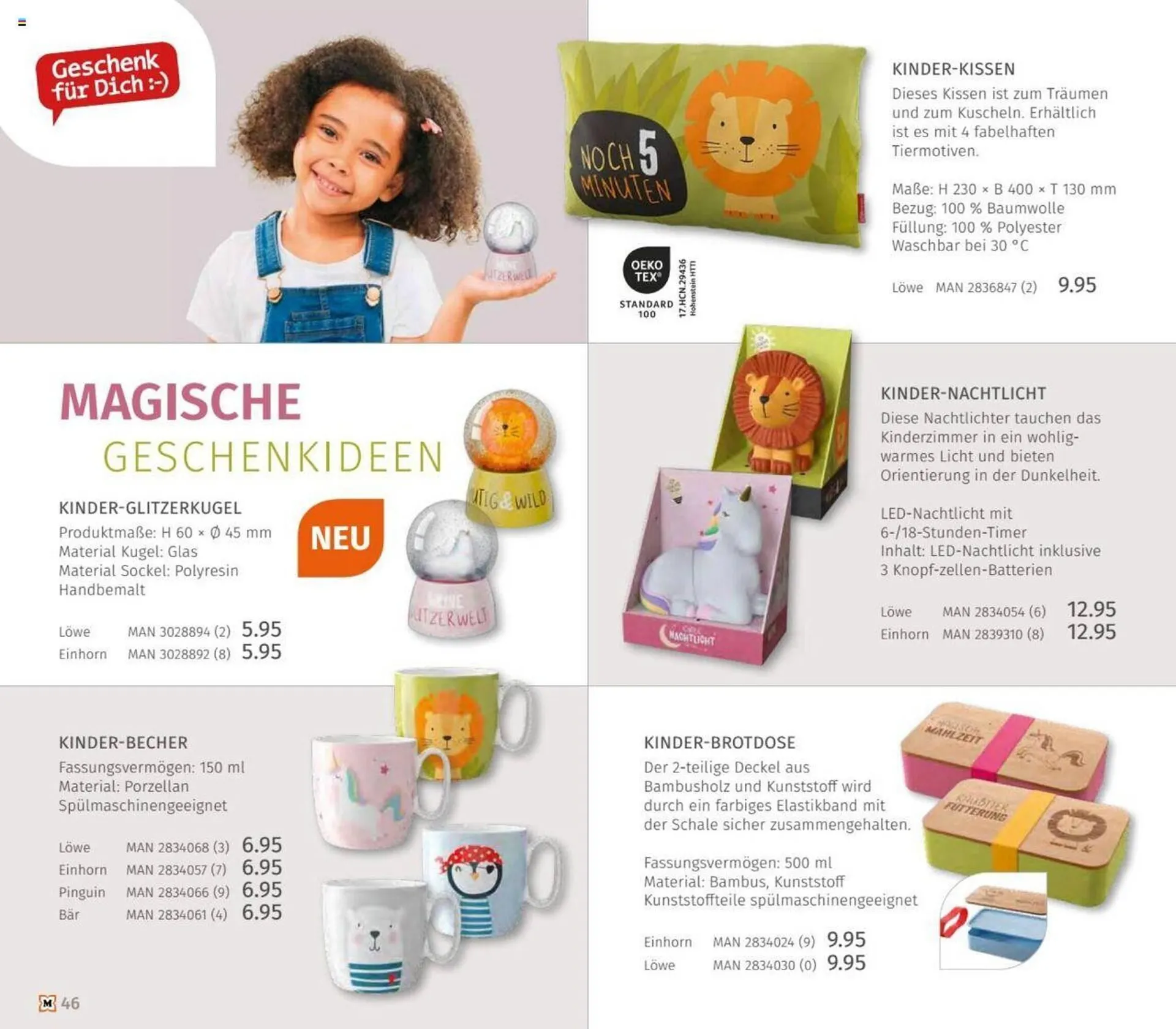 Müller Flugblatt von 1. Oktober bis 31. Dezember 2024 - Flugblätt seite  46