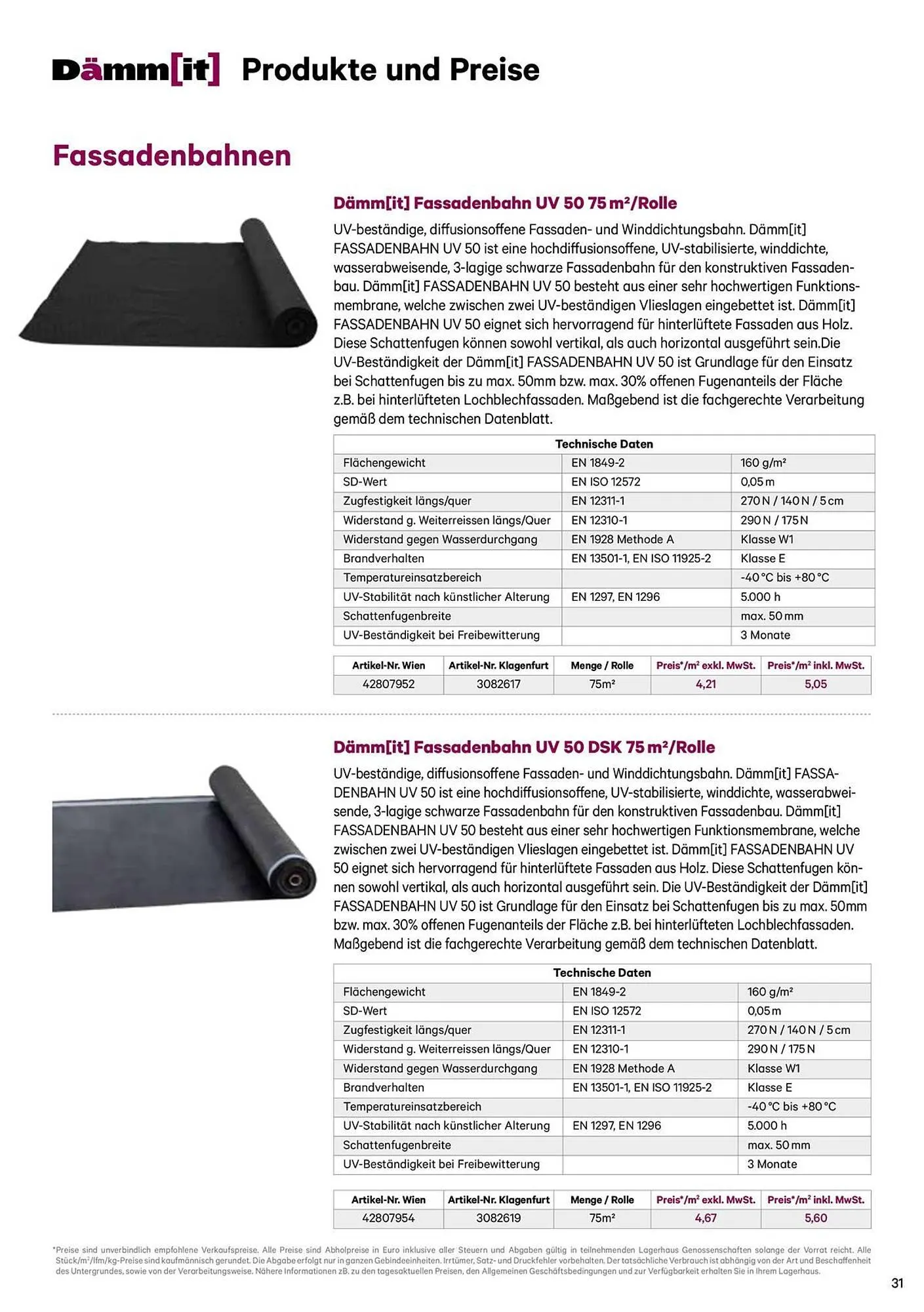 Lagerhaus Graz Land Flugblatt von 22. März bis 31. Dezember 2025 - Flugblätt seite  31