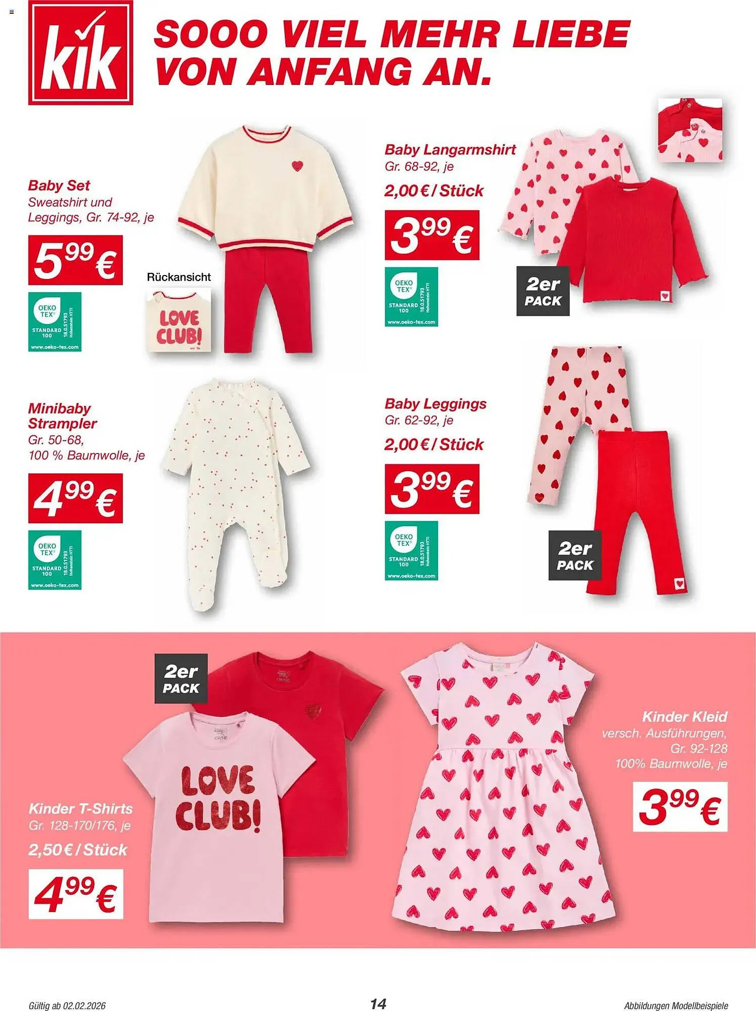 KiK Prospekt von 2. Februar bis 22. Februar 2026 - Flugblätt seite  14