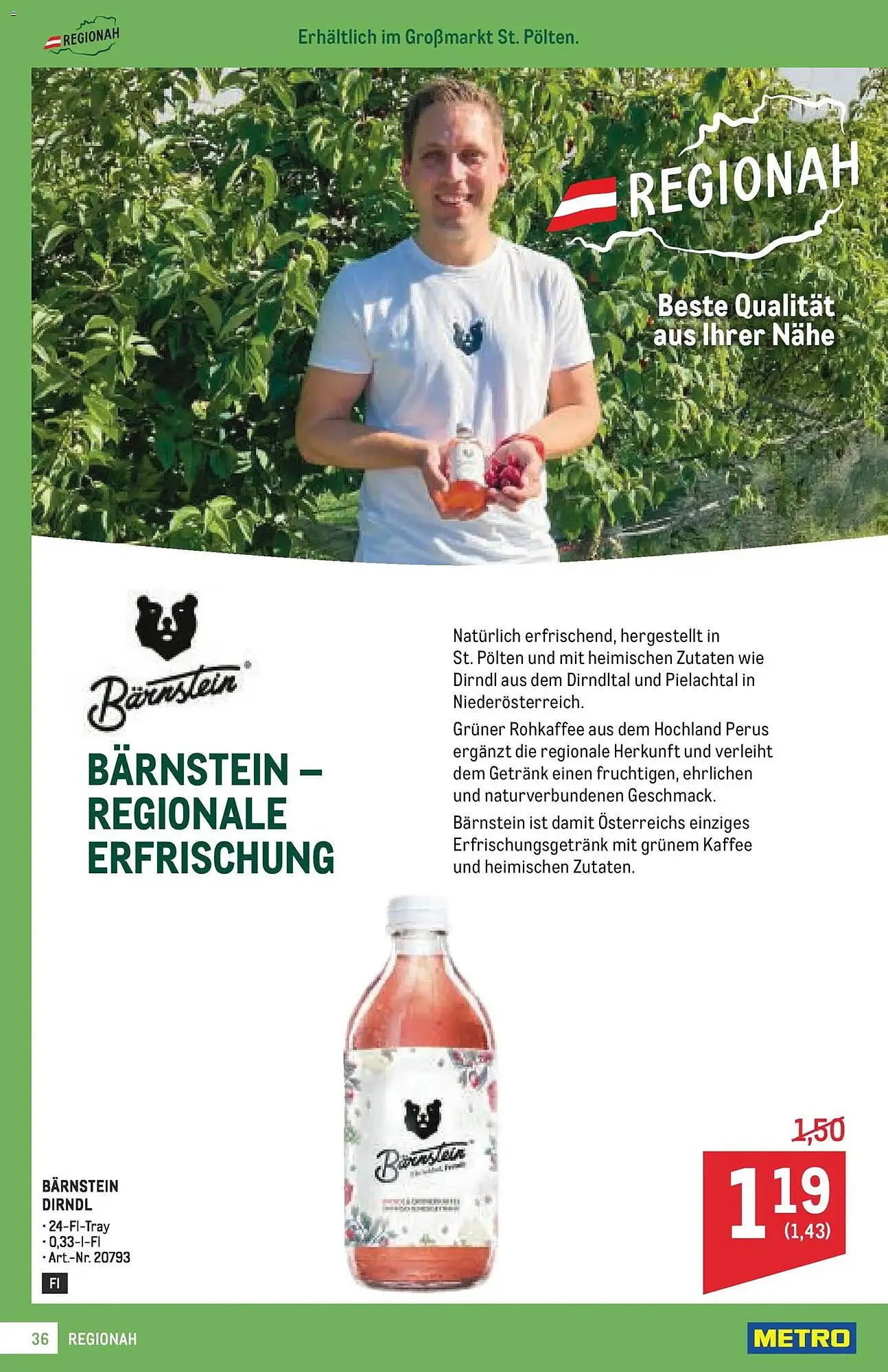 Metro Flugblatt von 19. März bis 1. April 2026 - Flugblätt seite  36