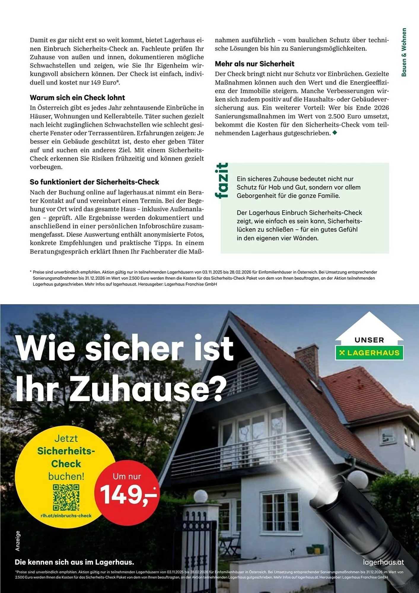 Lagerhaus Flugblatt von 11. Dezember bis 6. Februar 2026 - Flugblätt seite  45