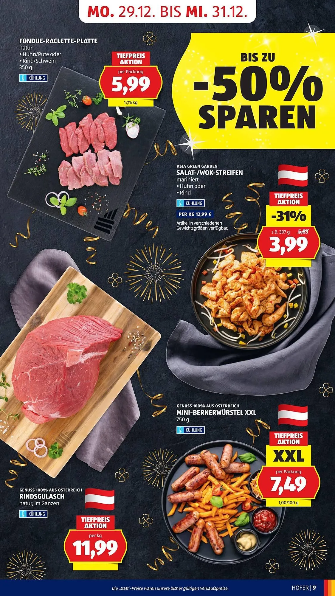 Hofer Flugblatt von 22. Dezember bis 31. Dezember 2025 - Flugblätt seite  11