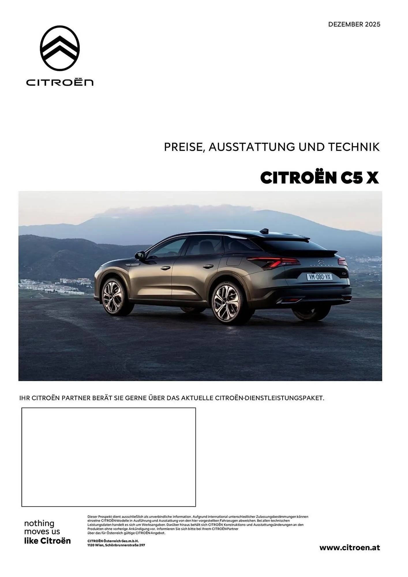 Citroen Flugblatt von 1. Dezember bis 31. Dezember 2025 - Flugblätt seite  1